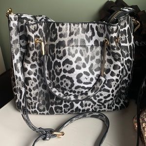Cheetah print purse